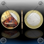 3 EVRO SLOVENIJA 2021 (ŠKOFJELOŠKI PASIJON) BARVNI